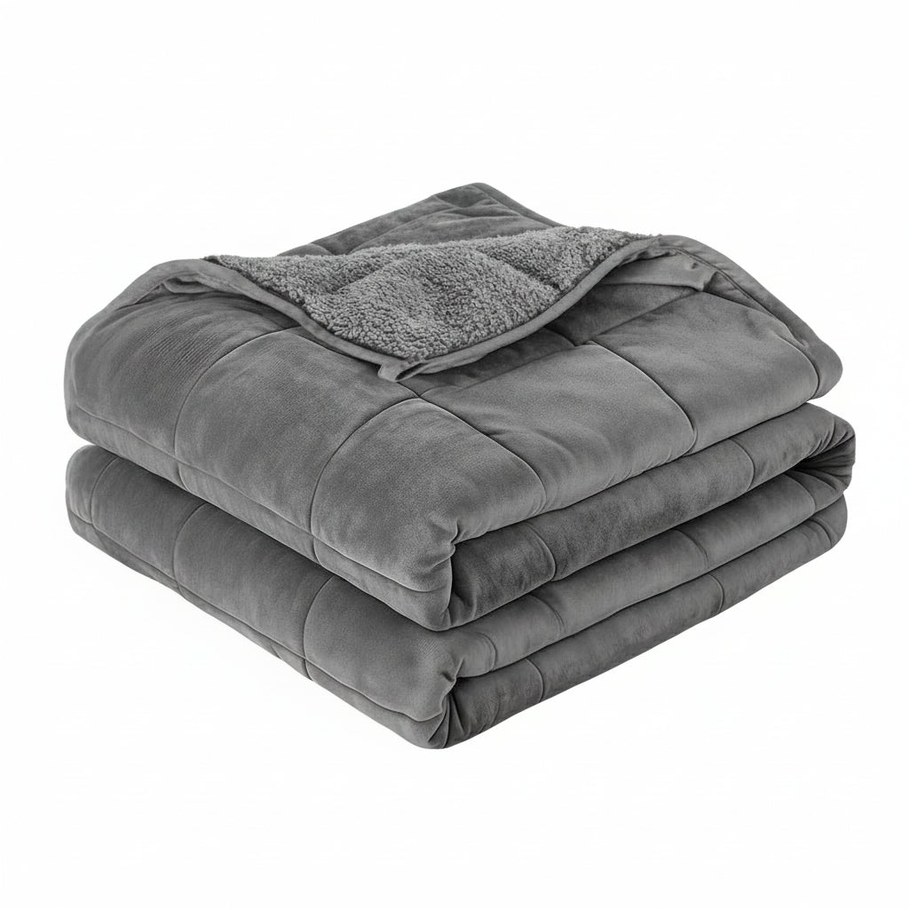 Giselle Weighted Blanket – 6.8KG Sherpa Fleece Comfort